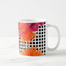 Search for orange and pink mugs Check