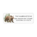 Search for family tree return address labels Rustic