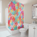 Search for palm leaf shower curtains Orange