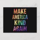 Search for kindness horizontal postcards Lgbtq