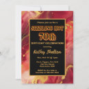Search for flame red invitations Fire