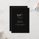 Search for mans 90th birthday invitations 90 years old