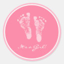 Search for pink footprint stickers Feet