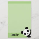Search for cute panda stationery paper Bear