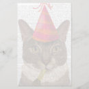Search for cat stationery paper Fabfunky