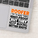 Search for funny construction stickers Worker