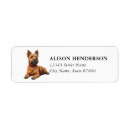 Search for cairn terrier return address labels Cute