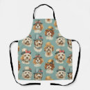 Search for dog illustration aprons Dogs