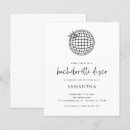 Search for black and white ball invitations Minimalist