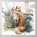 Search for fox paintings posters Wildlife