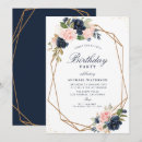 Search for geometric birthday invitations Watercolor