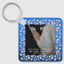 Search for wedding first christmas key rings Newly weds