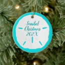 Search for sande christmas tree decorations Sand dollar