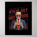 Search for hot dog posters 4th of july