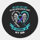 Search for suicide awareness ribbon stickers Memory