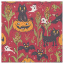 Search for vintage halloween fabric Pumpkin