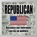 Search for welfare posters Republican