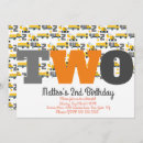 Search for construction 2nd birthday invitations Turning two