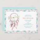 Search for tribal baby girl shower invitations Pink