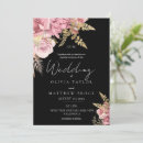 Search for black and blush wedding invitations Gold