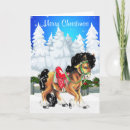Search for fencing christmas cards Horse