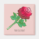 Search for rose designs magnets Botanical