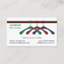 Search for laundry business cards Dry cleaner