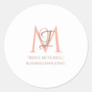Search for gold monogram stickers Modern