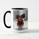Search for dachshund christmas mugs Snow