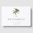 Search for beach wedding guest books Elegant