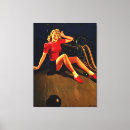 Search for retro bowling art 50s