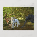 Search for wolf lover postcards Forest