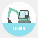 Search for machinery stickers Excavator
