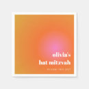 Search for bat mitzvah napkins Unique