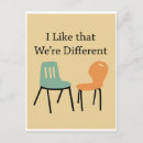 Search for differences postcards Fun