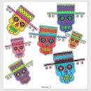 Search for dead man stickers Dia de los muertos