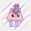 Search for cartoon cupcake stickers Pink