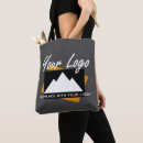 Search for upload your photo tote bags Business company text logo