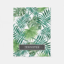 Search for palm tree blankets Modern