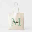 Search for green tote bags Initial