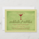 Search for retro cocktail christmas invitations Green