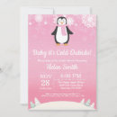 Search for penguin baby shower invitations Snowflake
