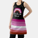 Search for rainbow pride aprons Love is love
