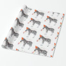 Search for safari christmas wrapping paper Zebra