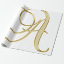 Search for alphabet wrapping paper Vintage