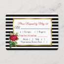 Search for red black and white gold invitations Burgundy