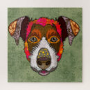 Search for jigsaws pet dogs puzzles Jack russell terrier