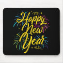 Search for new years eve mouse mats Happy new year