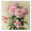 Search for vintage rose painting tiles Pink roses
