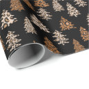 Search for christmas leopard wrapping paper Black